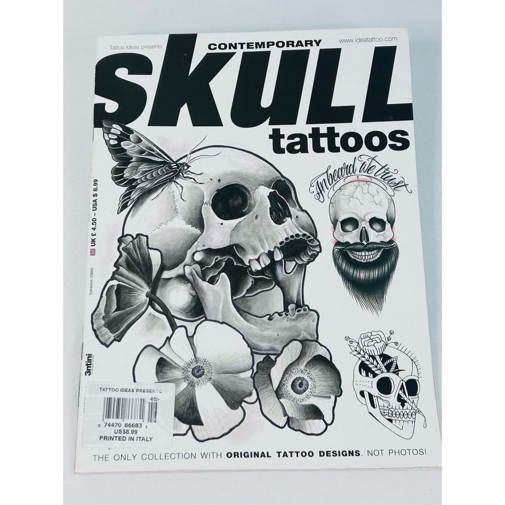 Tattoo Ideas Presents Contemporary Skull Tattoos Original Designs 2016 Art Book